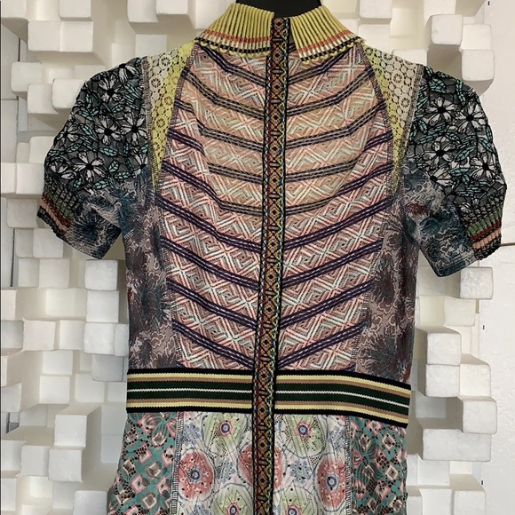 Byron Lars Blair Collared Column Dress - Picture 5 of 5